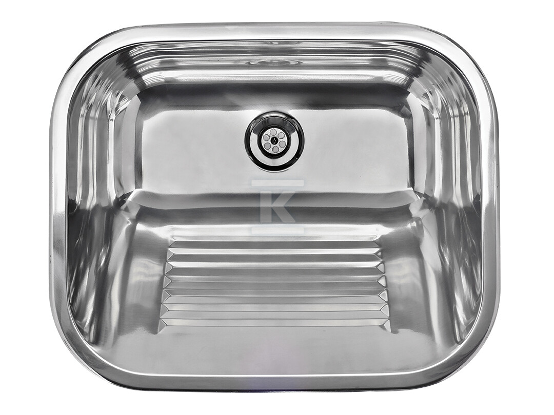 CHIOS ZLEW GOSPODARCZY 55X45CM Z SYFONEM